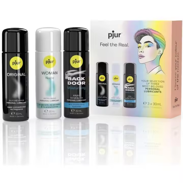 Pjur - Pride Set Premium Lubricantes 3 X 30 Ml - 1