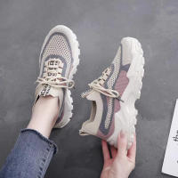 Zapatillas De Correr Para Mujer Transpirables Y Ligeros Antideslizantes Deportivas Al Aire Libre Con Lazo Moda Tenis - details 6