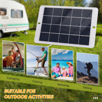 Cargador Solar Portátil 3W 5V Impermeable USB Para Carga De Móviles Ventiladores LED Monitor Cámara Panel Solar Mini - details 3