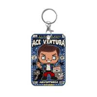 Porta Tarjetas De Acceso Y Llavero De Cuero A-Ace Ventura Película Comedia Hombre Mujer Estilo Clásico Cartoon - details 3