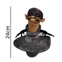 Muñeco De Peluche Skibidi Toilet Titan Camcordeman Juguete Cámara Soft Para Baño Con Música Y Letras De Yeah Yeah Yeah - details 34