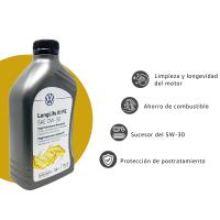 Aceite de Motor Volkswagen 0W30 Original 1L - Compatible VW 504.00 y VW 507.00 - Protección y Rendimiento Superiores - details 1