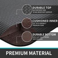 Alfombra De Cocina Antifatiga Con Cojín Impermeable Y No Esmerilada Para Zona De Lavabo Suelo Duro Con Propiedad Antideslizante - details 3