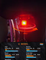 Luz Trasera Recargable Para Bicicleta CYCLAMI Sensor Inteligente Luz De Freno Y Señal De Trasero Para MTB Accesorios De Ciclismo - details 9