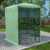 vidaXL Invernadero con estantes acero 227x223 cm - details 0