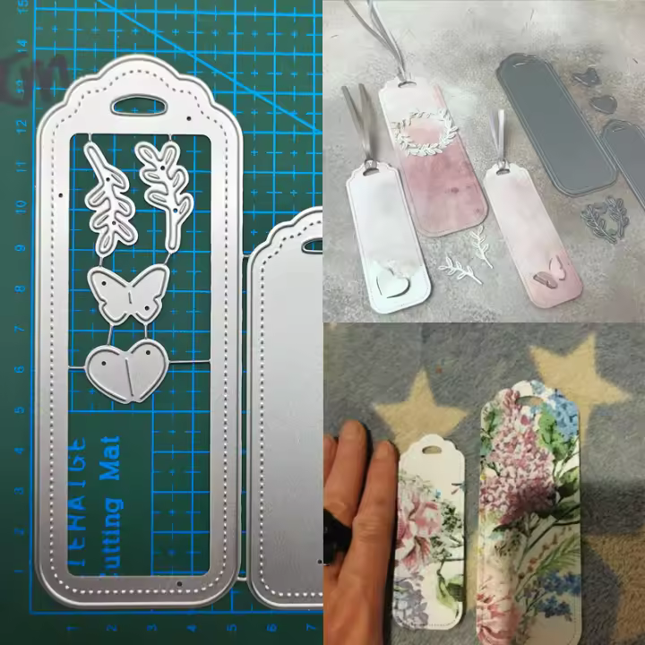 Molde De Corte Para Manualidades DIY Tarjetas De Scrapbooking Decoración Estampado En Reliefo Herramienta De Troquel De Metal - 1