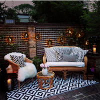 Luces De Cadena Solar LED Para Exterior Impermeables Con Llama Saltarina Y 8 Balones Para Patio Jardín Jardín Solar Lámpara Colgante - details 8