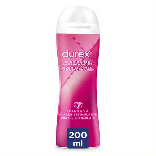 Masaje Estimulante Durex Play 2 en 1 200ml - Guaraná - Compatible con Preservativos - 1