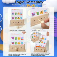 Juego Educativo De Puzzle Lógico Para Niños Set De Actividades De Aprendizaje Alfabeto Desbloqueo De Habilidades Prescolares Temas De Transporte Y Naturaleza - details 4