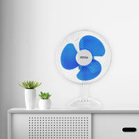 Ventilador Jocca de sobremesa de 12', con sistema de oscilación, cabezal reclinable, 3 velocidades, 30 cm de diámetro, 40W de potencia y disponible en blanco junto a dos colores azules y un elegante color negro - details 0