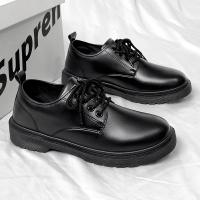 Zapatos Casuales Para Hombre De Cuero Transpirables Con Cordones Hechos a Mano Clásicos De Negocios Moccasins Planos Para La Venta Caliente - details 3