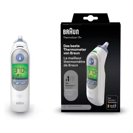 TERMOMETRO BRAUN THERMOSCAN 7 - 1