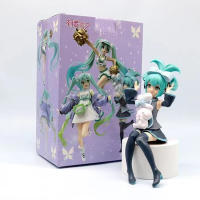 Figura De Acción PVC Hatsune Miku Cinnamoroll Piapro Characters Juguete Para Niñas Y Adultos Coleccionable De Modelo De Muñeca - details 2