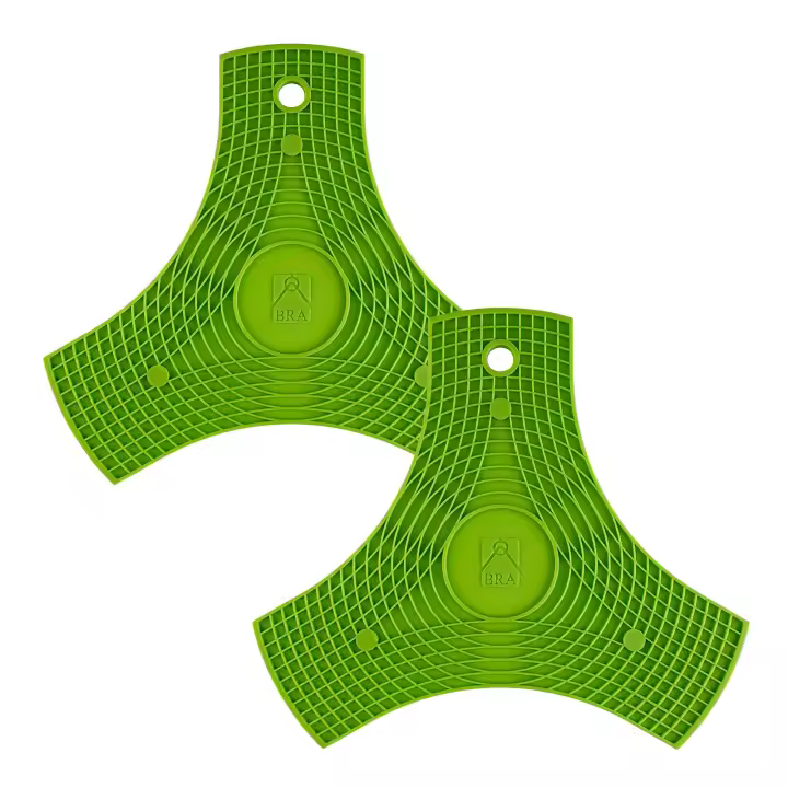 BRA Safe - Conjunto de 2 Protectores Imantados Multiusos en Silicona. Verde - 1