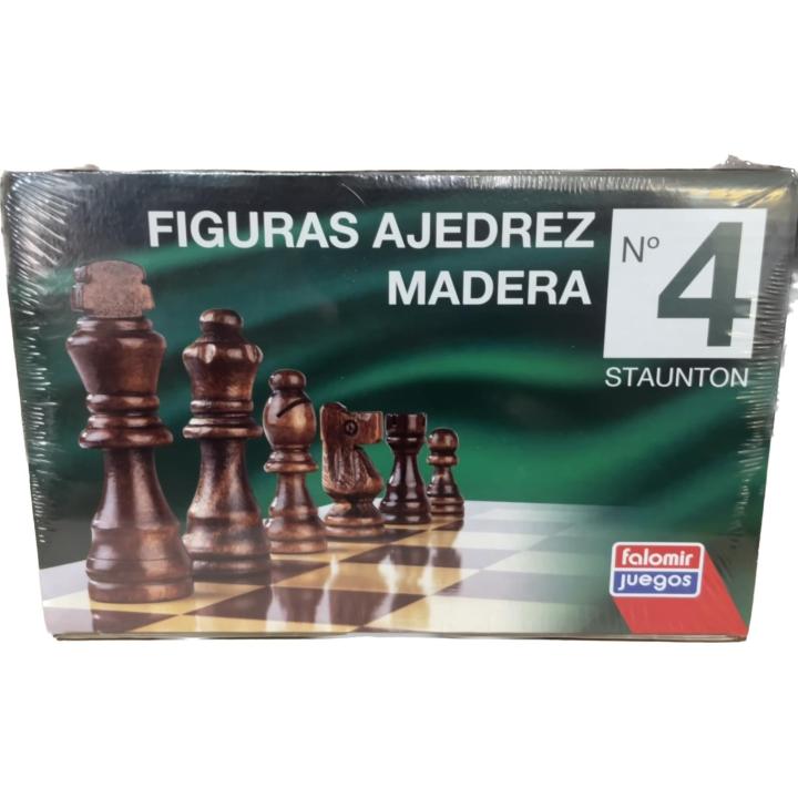 Falomir Falomir Figuras Ajedrez Madera Staunton N. 4 (32581)