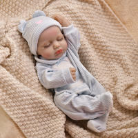 Muñeca Reborn De 40 Cm Realista Para Niñas Muñeca De Vinilo Completo Cuerpo Regalo De Navidad Para Edades 3-12 Años - details 2