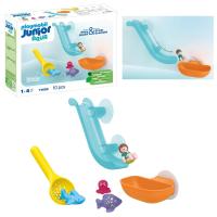 PLAYMOBIL Junior Aqua (71689) Diversión en tu bañera con la pesca de animales del mar, incluye tiburon, pulpo, pez globo y tobogan con ventosa, para niños de 12 meses, novedades - details 2