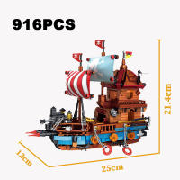 Bloques De Construcción De Piratas Medievales Creativos Barco Modelo Caribeño Aventura Con Bloques Pequeños Para Niños Y Adultos Regalo Ideal Para Navidad - details 4