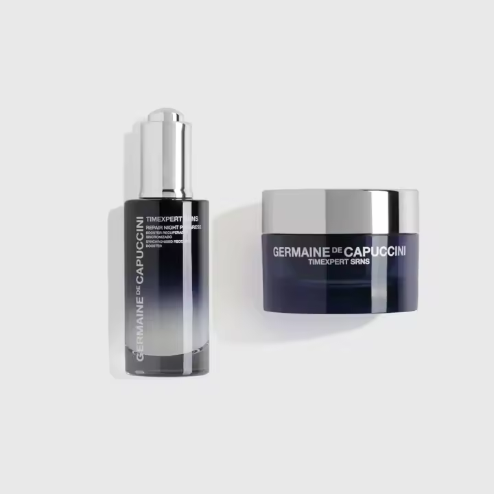 Rutina antiedad Germaine de Capuccini 480863 Repair Night Progress + crema antiedad Timeless beauty rituals - 1