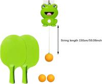 Entrenador de tenis de mesa colgante, equipo de tenis, juguete interactivo, entrenador de ping pong para deportes, actividades de juego en interiores, niñas y niños - details 3