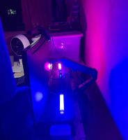 Lámpara De Tubo Colorido RGB USB 17cm/32cm Luz Nocturna Morada Azul Luz De Relleno Colgante Para Fotos Lámpara De Habitación Portátil - details 5