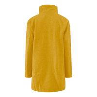 Chaqueta De Lana Para Mujer Con Bolsillos Cuello Lapel Larga Casual Invierno Abrigo Elegante De Color Sólido Talla plus - details 32