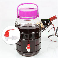 Grifo De Vino De Plástico 1/10PCs Para Botella De Vino Jarro Barril Tanque De Agua Con Filtro Válvula De Agua Dispensador Interruptor Tap Bibcock - details 0