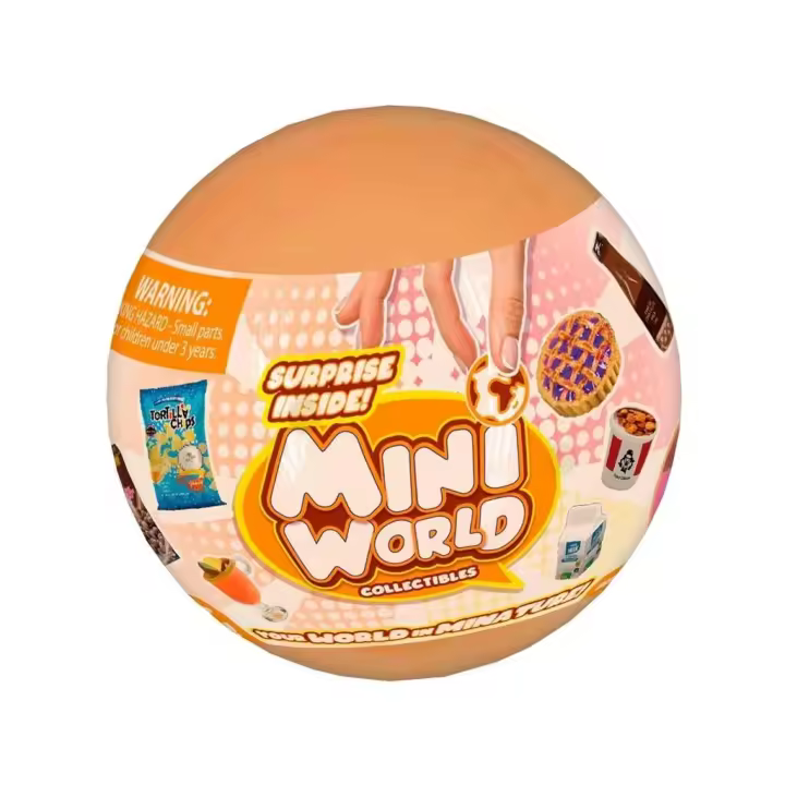 Mini World Bola Sorpresa Serie 2 Imitación hogar y entorno  Bizak - 1