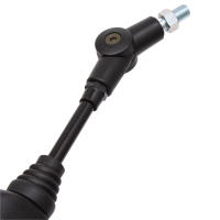 Espejo Lateral Universal Para Motocicleta Negro 10mm Espejo Retrovisor Antideslizante Plegable De Forma Redonda Accesorios De Motocicleta - details 4