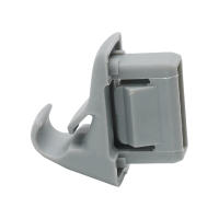 Herramienta De Soporte Para Visera Solar Mitsubishi Lancer Outlander Sport ASX Color Gris MR654343 Clip De Placa De Sol Negro - details 10