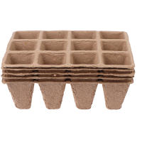 5Pcs Bandeja De Semillero Biodegradable Con 12 Agujeros Para Jardinado Sistema De Crecimiento Hidroponía Herramientas De Plantación - details 14