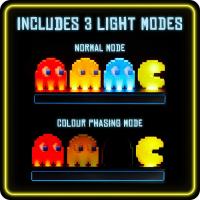 Lámpara LED Creativa Con Control De Voz Luz Nocturna De Iconos De Juego Ilusión De Sueño Para Habitación De Juegos Decoración De Fantasma - details 2