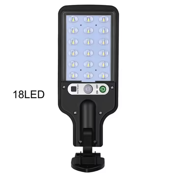 Lámpara Solar Exterior 6000K Con 3 Modos De Luz Impermeable Sensor De Movimiento RIR Para Jardín Patio Camino Jardín - 1