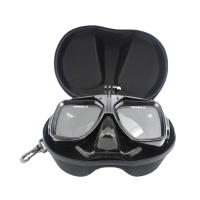 Caja De Almacenamiento Para Gafas De Natación Y Snorkel Cubierta Facial Submarina Con Cierre De Cremallera Para Natación En Agua Baja - details 3