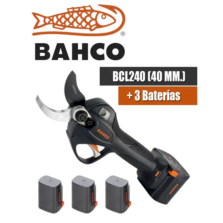 TIJERA ELÉCTRICA BAHCO BCL240 - 1