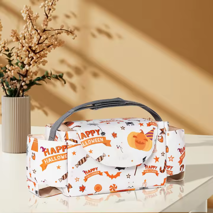 Bolsa De Pecho Para Mamá Bolso De Diaper Con Porta Botella Y Capacidad Grande Accesorios Para Carrito De Bebé Bolsa De Viaje Al Aire Libre - 1