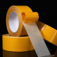 Cinta Adhesiva De Fibra De Vidrio Doble Cara Con Alta Viscosidad Transparente Impermeable Y Fijación Fuerte Para Carpetas - details 0