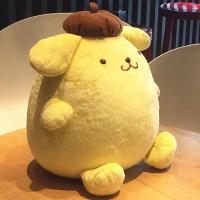 Muñeco De Peluche Sanrio Pompompurin De 40-50cm Tamaño Grande Suave Regalo Lindo Para Niños Decoración De Habitación - details 8