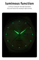 Reloj Mecánico Para Hombre OLEVS 7012 Con Diamantes Y Calendario Doble Resistente Al Agua Acero Inoxidable Pulsera Automática De Lujo - details 9