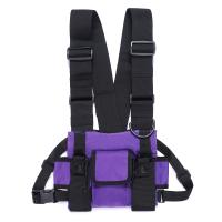 Rig De Pecho Exterior Bolsa De Almacenamiento Para Radio De Dos Maneras Accesorios De Caza Funda De Cinturón EDC Porta Walkie Talkie Bolsa De Mochila De Nylon - details 17