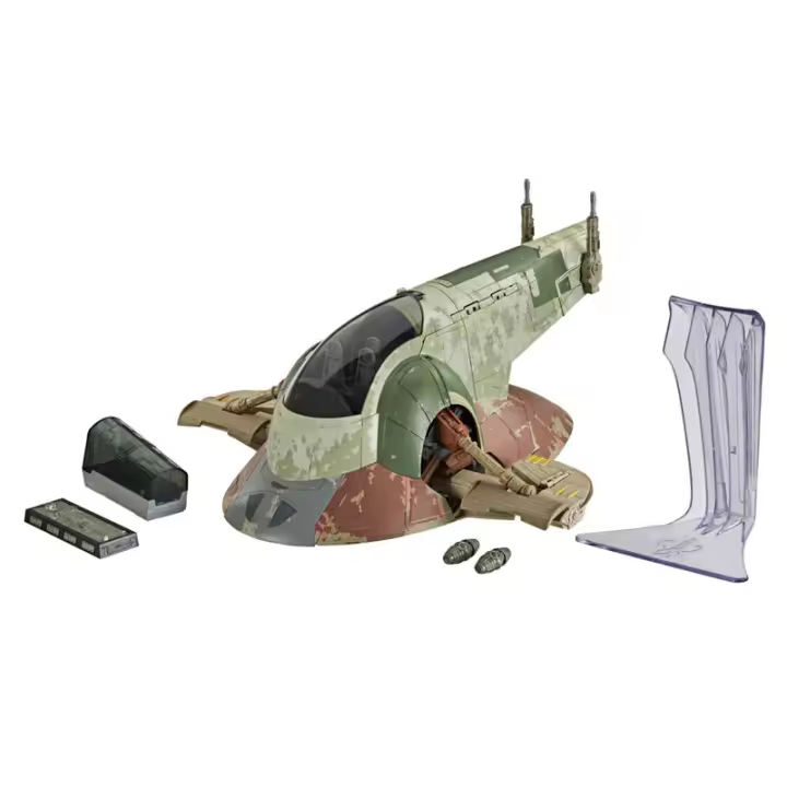 Replica Nave Slave 1 Boba Fett Star Wars Vintage CollectionFigura  Coleccionable - Idea de Regalo- Mercancia Oficial - Juguetes para Niños y Adultos - Movies Fans - Muñeco para Coleccionistas y Exposición - 1