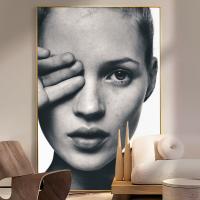 Pegatinas De Pared Kate Moss Vintage Posters Papel Adhesivo Blanco Calidad HD Decoración Moderna Retro Y Nostálgica Para Hogar Oficina Café - details 4