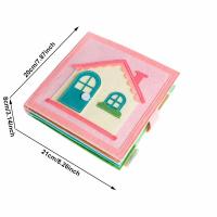 Juguete Educativo Montessori Para Niños Pequeños Tablero Ocupado De Granja Juguete Sensorial Y De Lectura Quieto De Feltro - details 32