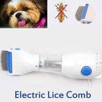 Peine Eléctrico Para Eliminar Piojos Multifuncional Para Perros Y Gatos Limpiador De Cabello Con Eliminador De Piojos - details 0