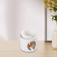 Encendedor De Aceite Esencial Y Velas De Cerámica Multifuncional Soporte Para Incienso Decoración Para Hogar Y Oficina Decoración Para Dormitorio - details 4