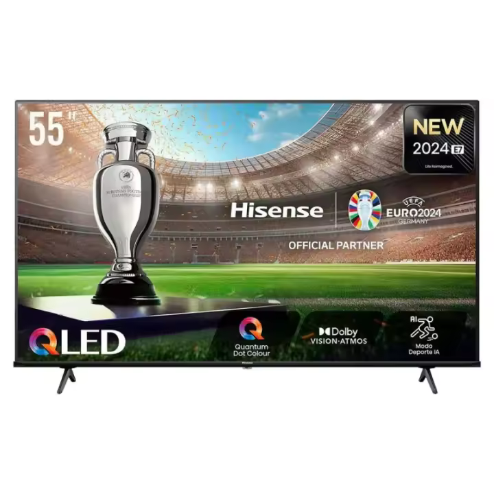 Tv hisense 55 pulgadas qled 4k uhd -  55e7nq -  smart tv - 1