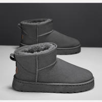 Botas De Invierno Elegantes Para Mujer Botas De Rodilla Y Tobillo Con Diseño De Luna Botas De Cuero Artificial Suela De Goma Talla Verdadera Para Adultos - details 15