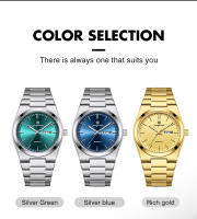 Reloj De Cuarzo Para Hombre PAAZOMU Con Pantalla Luminosa Y Multifuncional Acero Inoxidable Resistente Al Agua Cronógrafo Fecha Estilo Casual - details 3