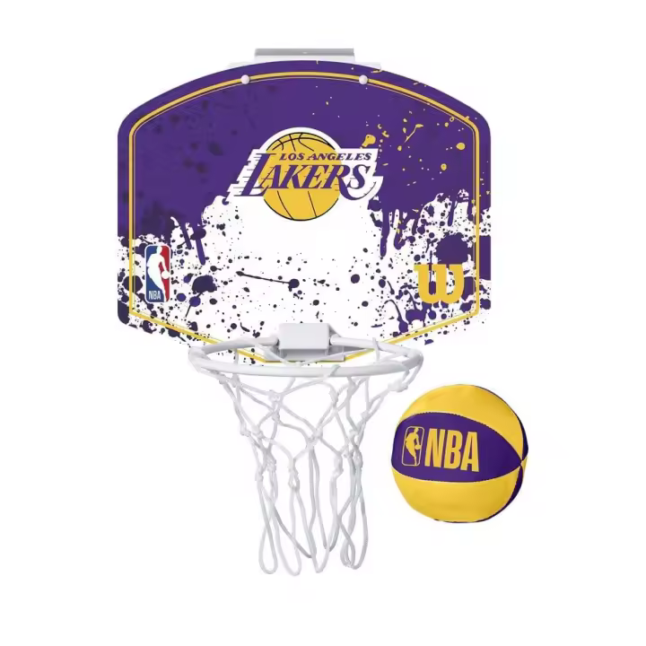 Minicanasta de baloncesto NBA Los Angeles Lakers - 1