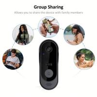 Camara De Puerta WIFI Tuya HD Video Intercom Exterior Inalámbrica Impermeable Campana De Puerta Seguridad IR Visión Nocturna Inteligente Para El Hogar - details 3